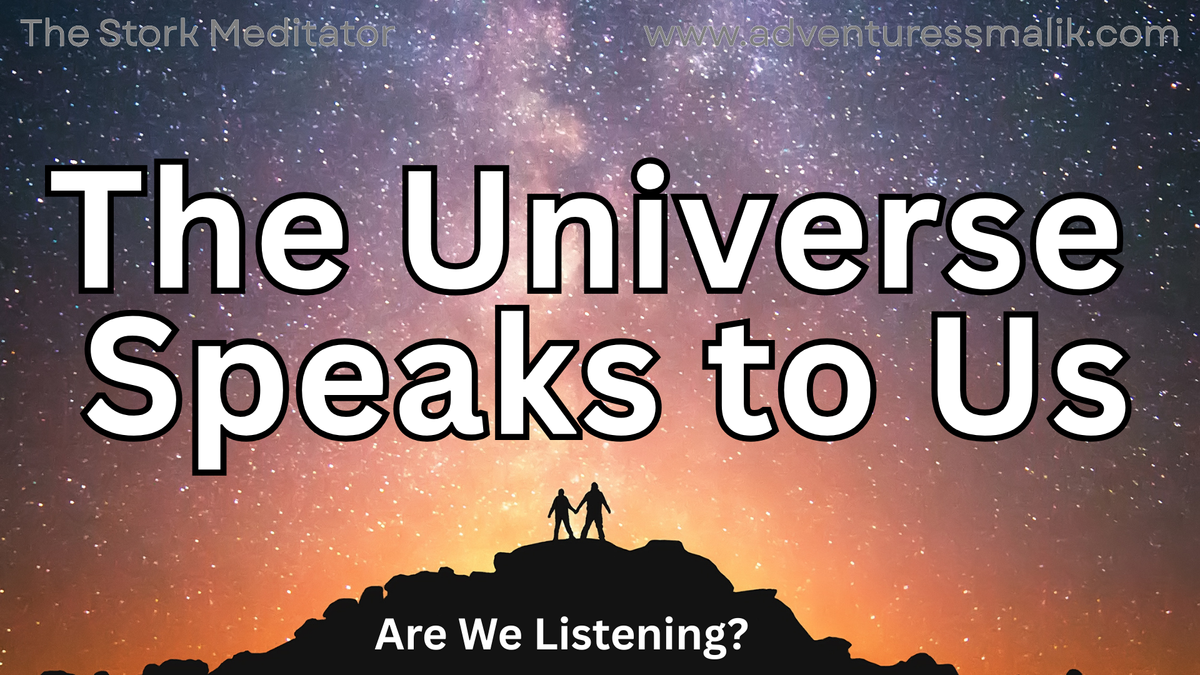 The Universe Speaks to Us